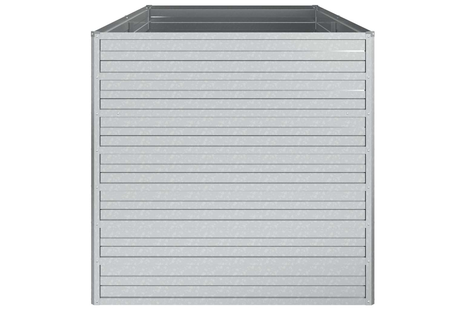 Vidaxl Garden Raised Bed 160x80x77 Cm Galvanized Steel Silver-4