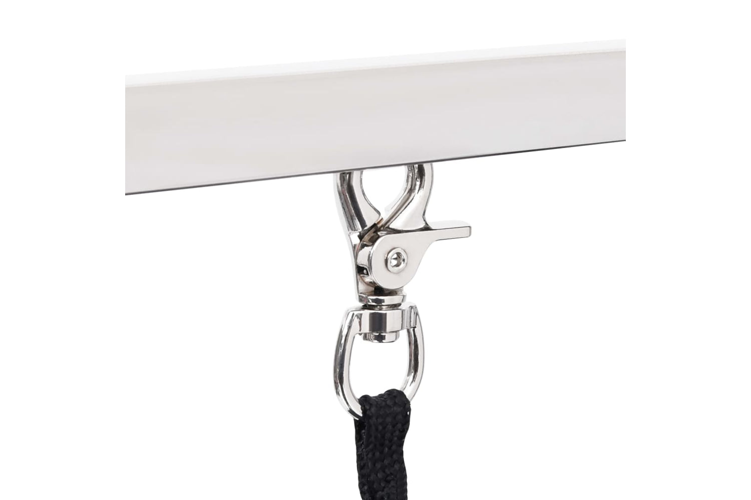 Vidaxl 171069 Adjustable Dog Grooming Table With 2 Loops And Basket-6
