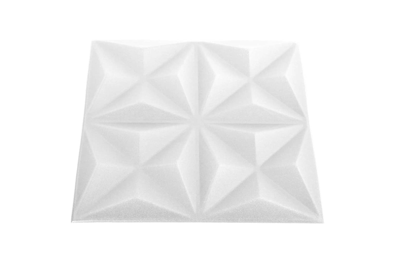 Vidaxl 3d Wall Panels 12 Pcs 50x50 Cm Origami White 3 M²-4