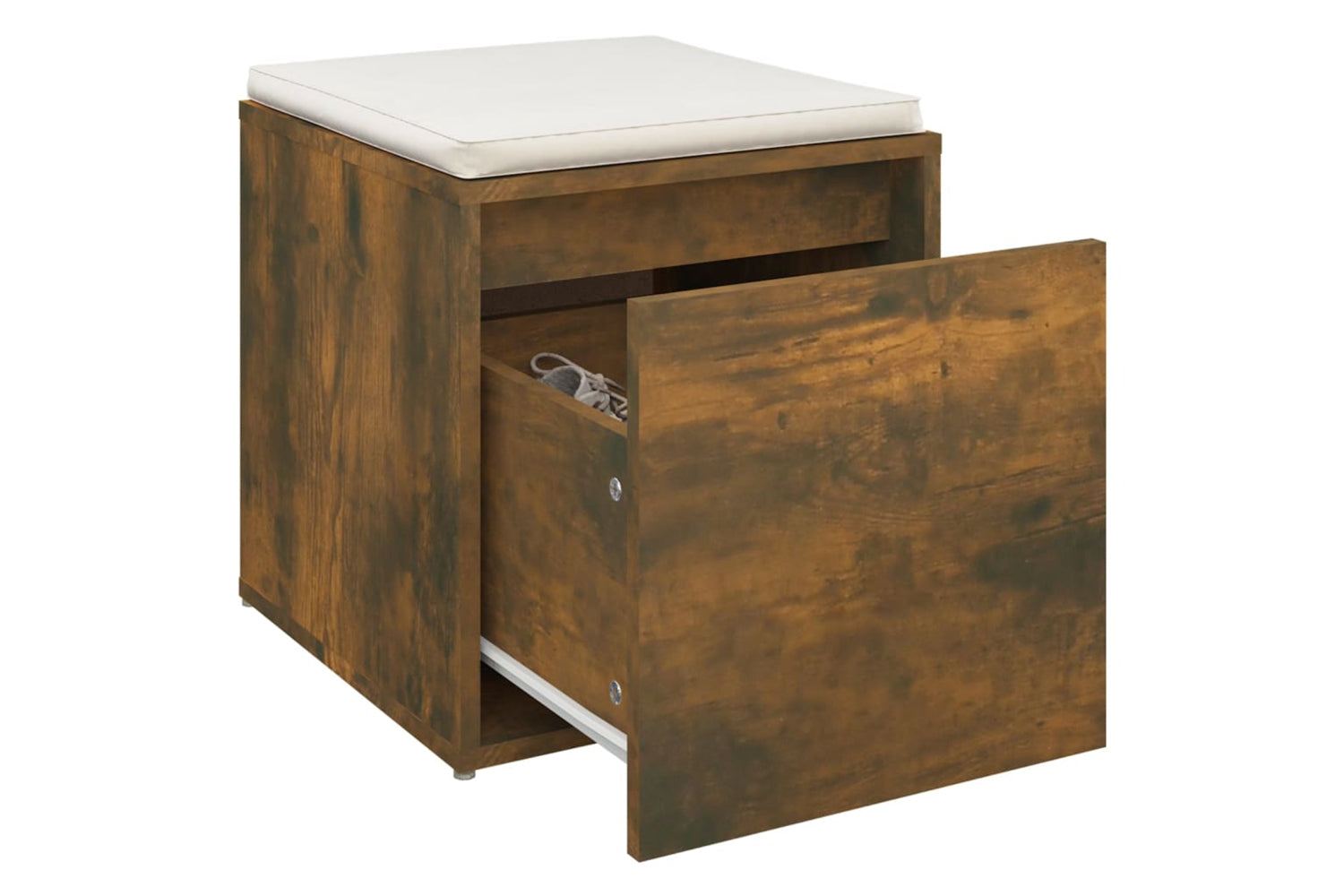 vidaXL 820517 Box Drawer Smoked Oak 40.5x40x40cm Engineered Wood-4