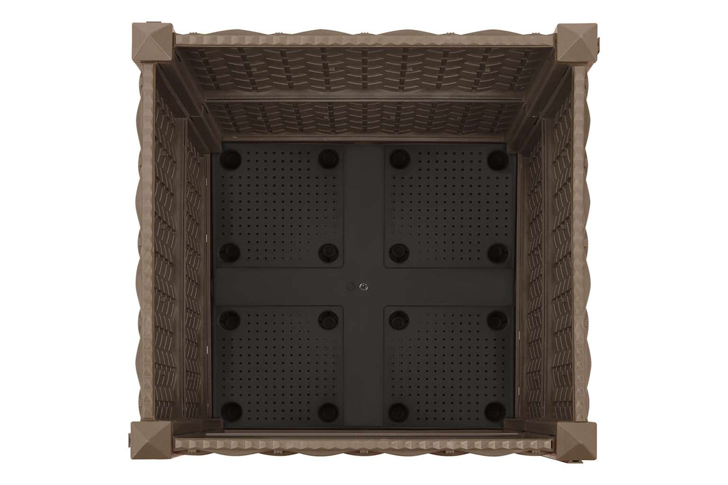 vidaXL Raised Bed 40x40x38cm Polypropylene-4