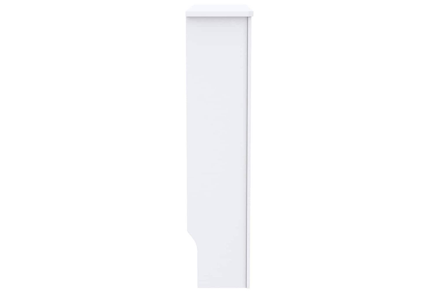 vidaXL Mdf Radiator Cover White 78cm-4