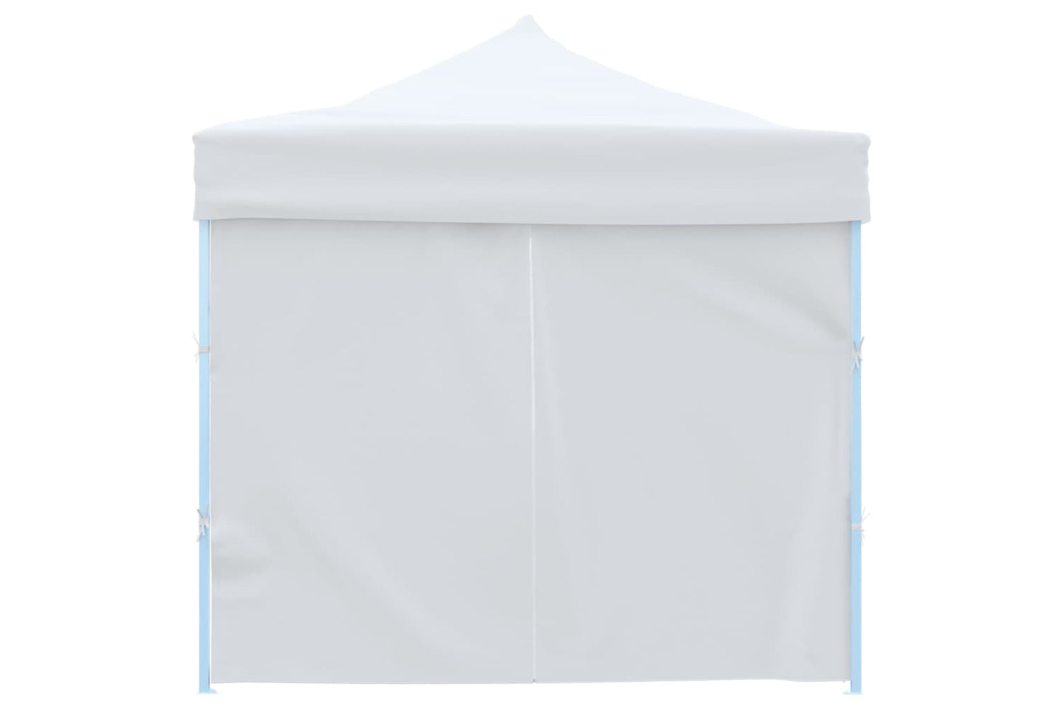 Vidaxl Folding Pop-up Party Tent With 8 Sidewalls 3x9 M White-4