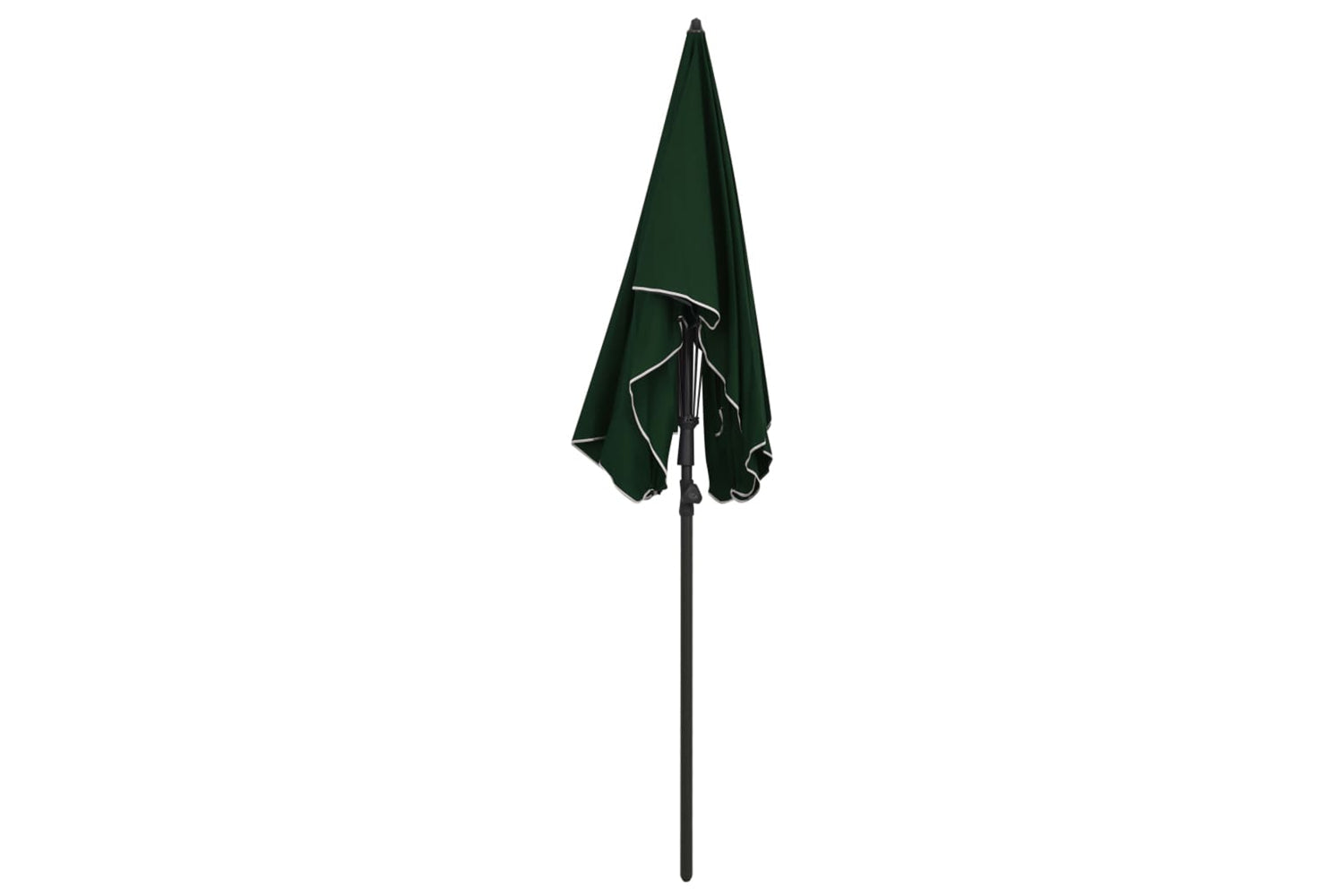 vidaXL 315552 Garden Parasol With Pole 200x130cm Green-3