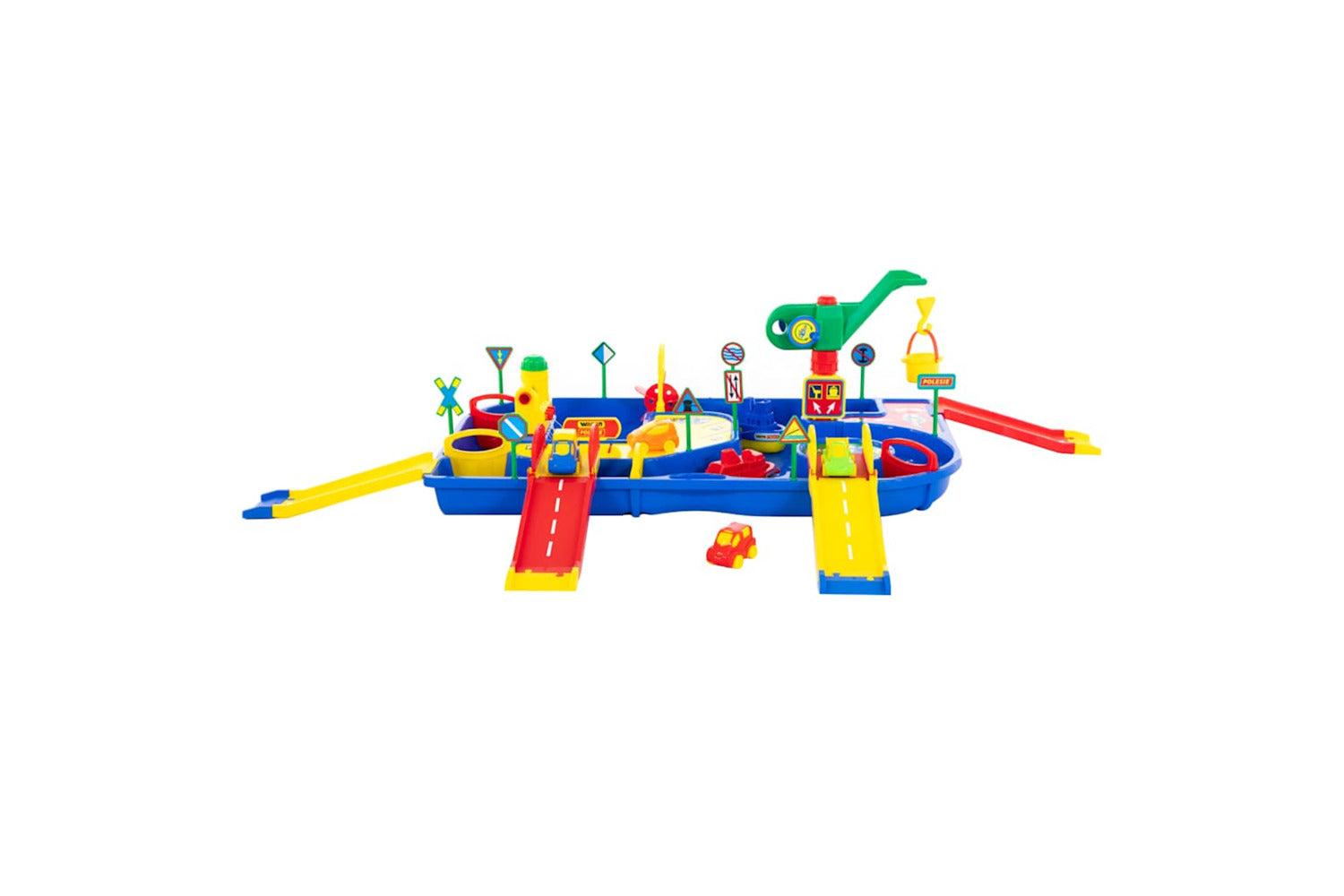 Polesie Wader 9 Piece Water System Set With Ramps 152x92x35 Cm Pp-4