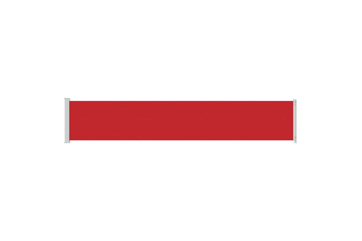 vidaXL 317949 Patio Retractable Side Awning 117x600cm Red-3