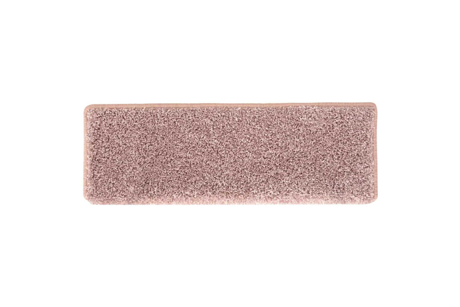 vidaXL 326201 Carpet Stair Treads 15 Pcs 65x21x4cm White And Pink-3