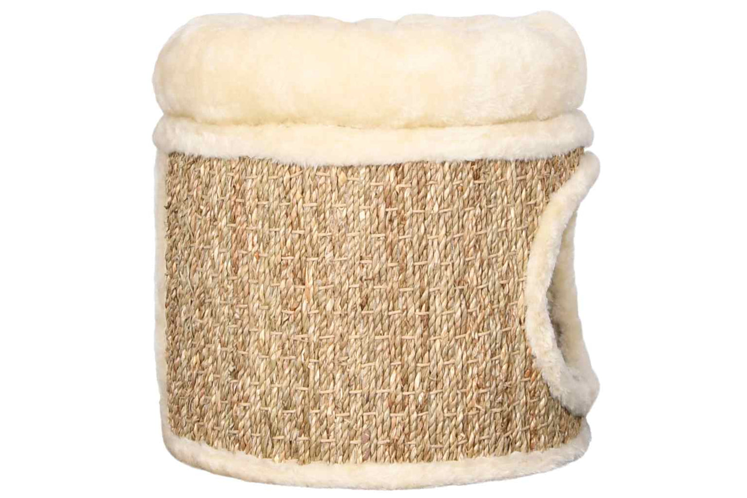 Vidaxl Cat House With Luxury Cushion 33 Cm Seagrass-3