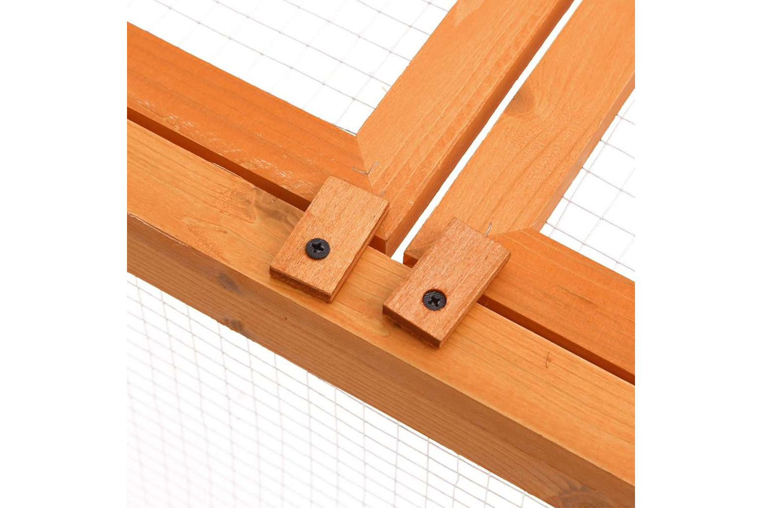vidaXL 171452 Garden Animal Cage 150x100x50cm Solid Firwood-6