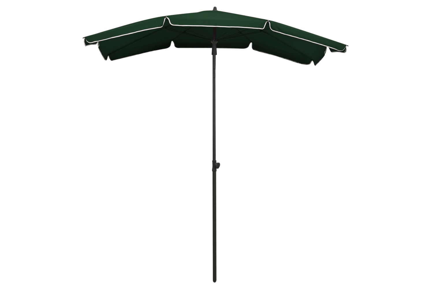 vidaXL 315552 Garden Parasol With Pole 200x130cm Green-2