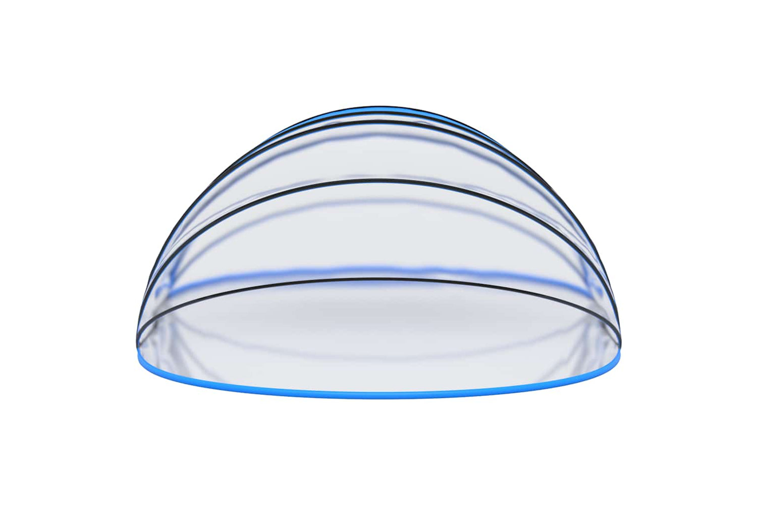Vidaxl Pool Dome Oval 620x410x210 Cm-4