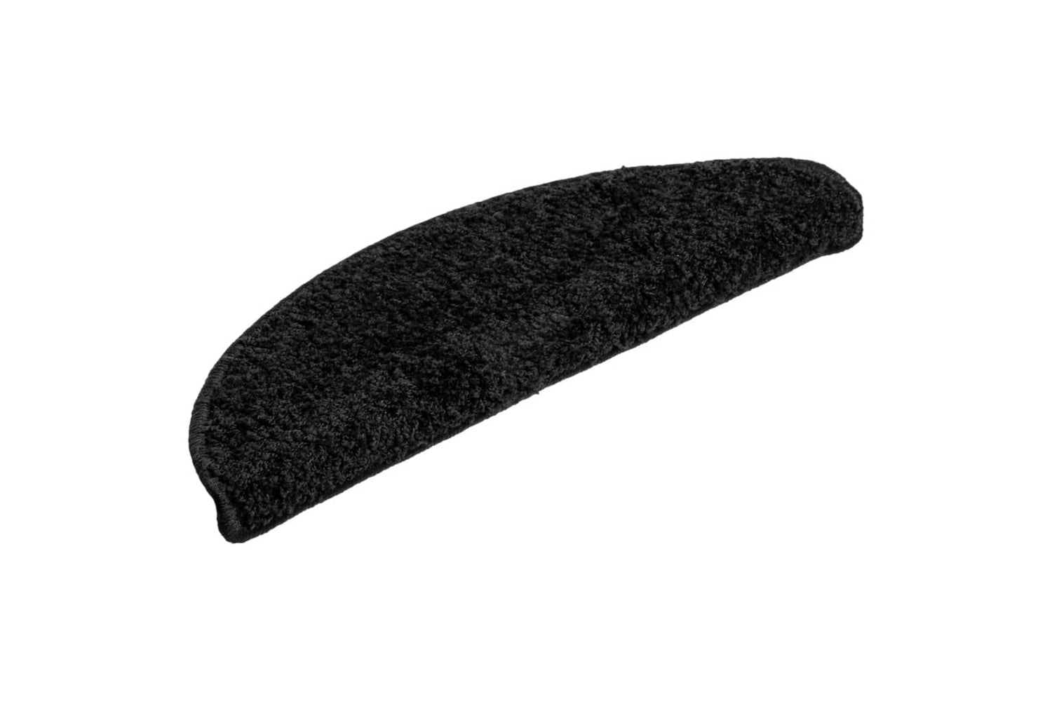 vidaXL 149785 Stair Mats 10 Pcs 56x17x3cm Black-2