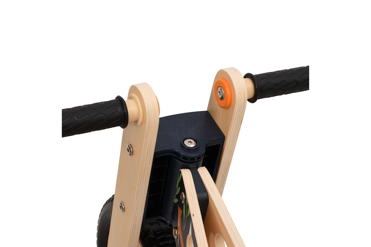 Vidaxl Balance Bike For Children Orange Printed-6
