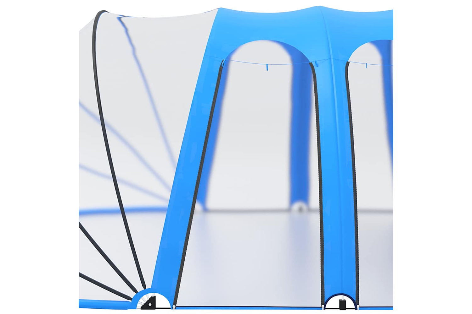 Vidaxl Pool Dome Oval 620x410x210 Cm-5