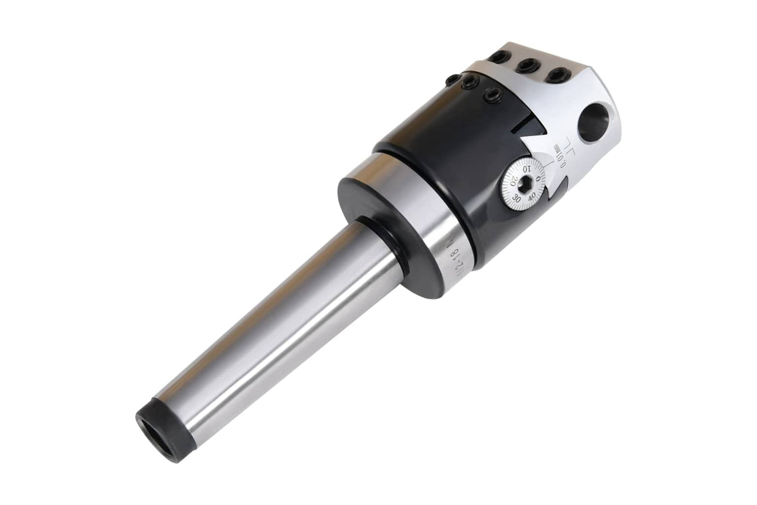 vidaXL 146681 50mm Boring Head With Mt3 Boring Shank For Lathe Milling-2
