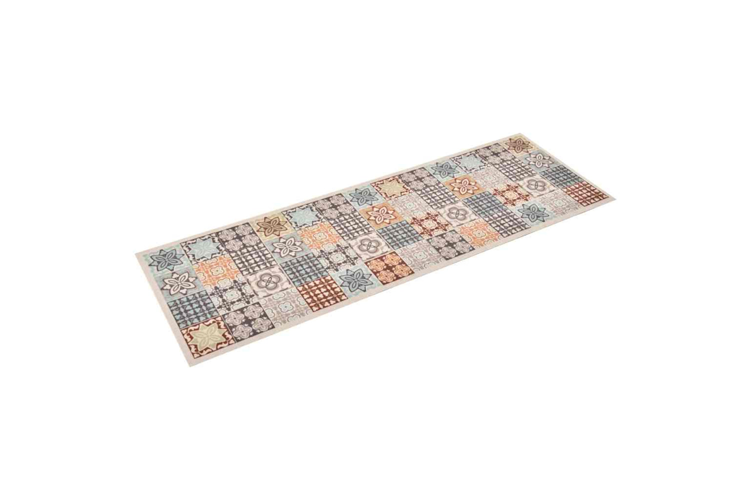 vidaXL 315982 Kitchen Carpet Washable Mosaic Colour 45x150cm-2