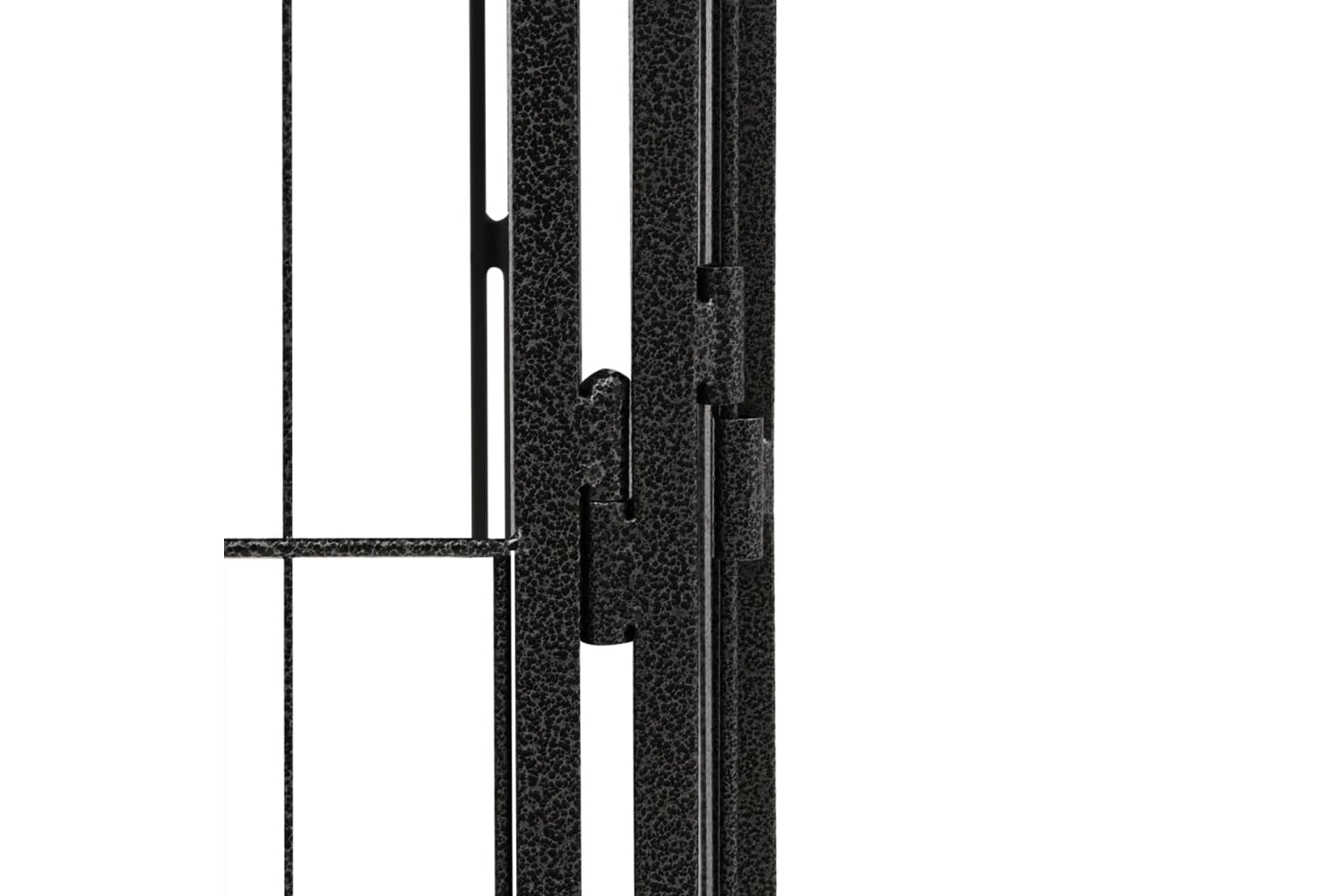 vidaXL 3115970 20-panel Dog Playpen Black 100x50cm Powder-coated Steel-5