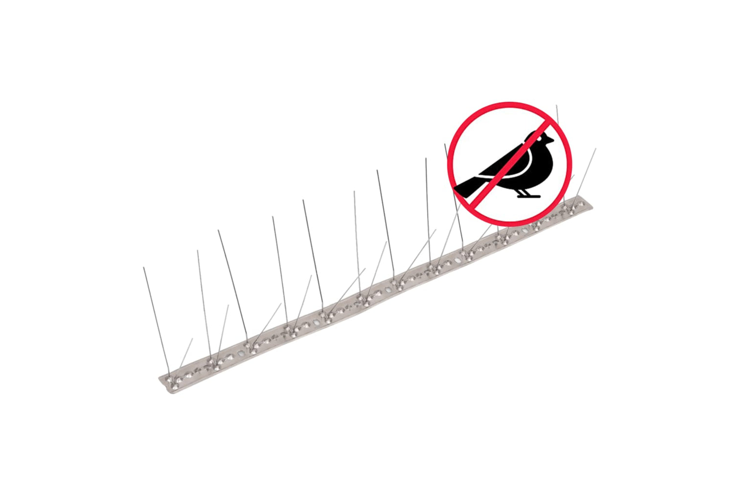 Vidaxl 149131 4-row Stainless Steel Bird & Pigeon Spikes Set Of 20 10 M-6
