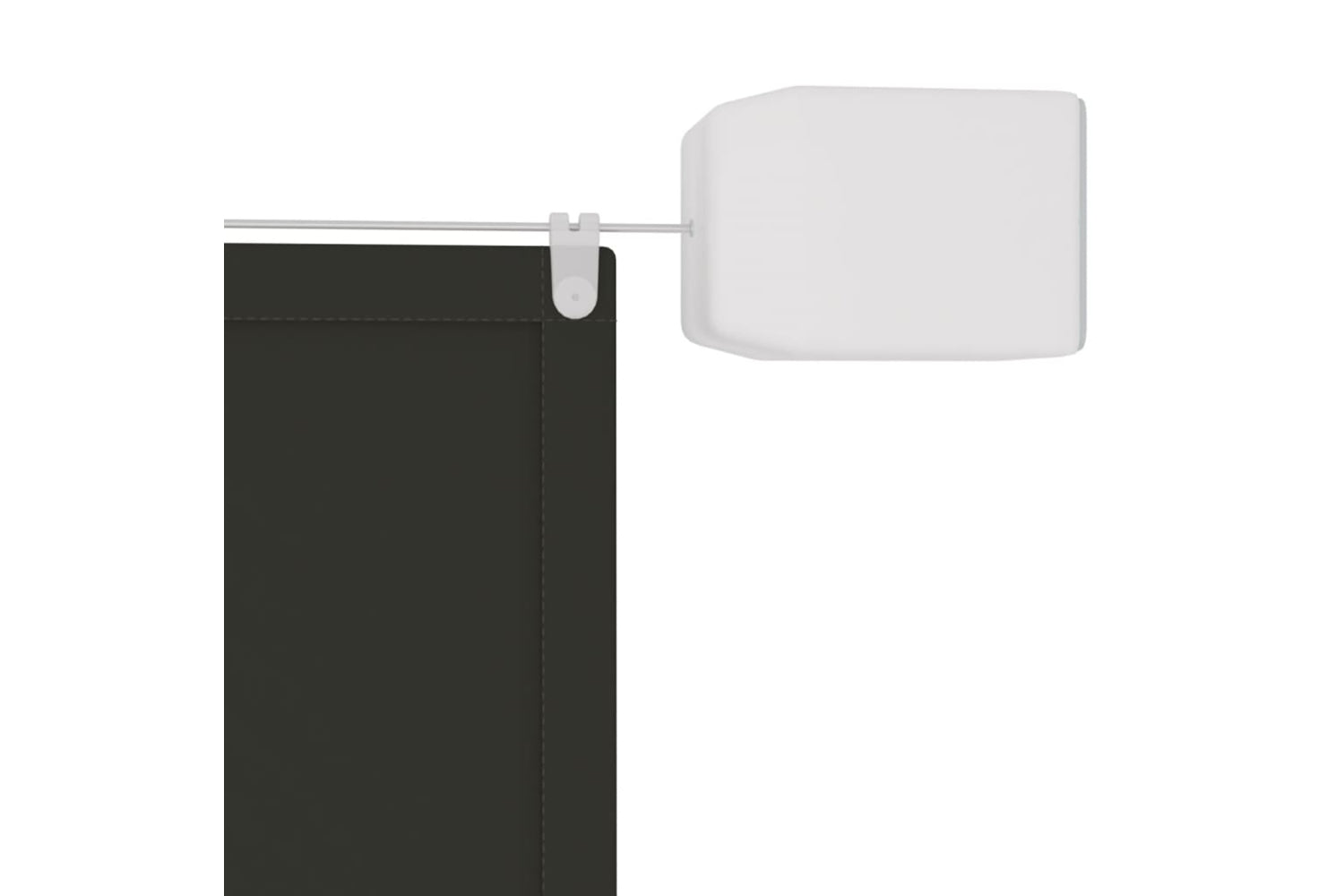 vidaXL 148213 Vertical Awning Anthracite 140x270cm Oxford Fabric-3