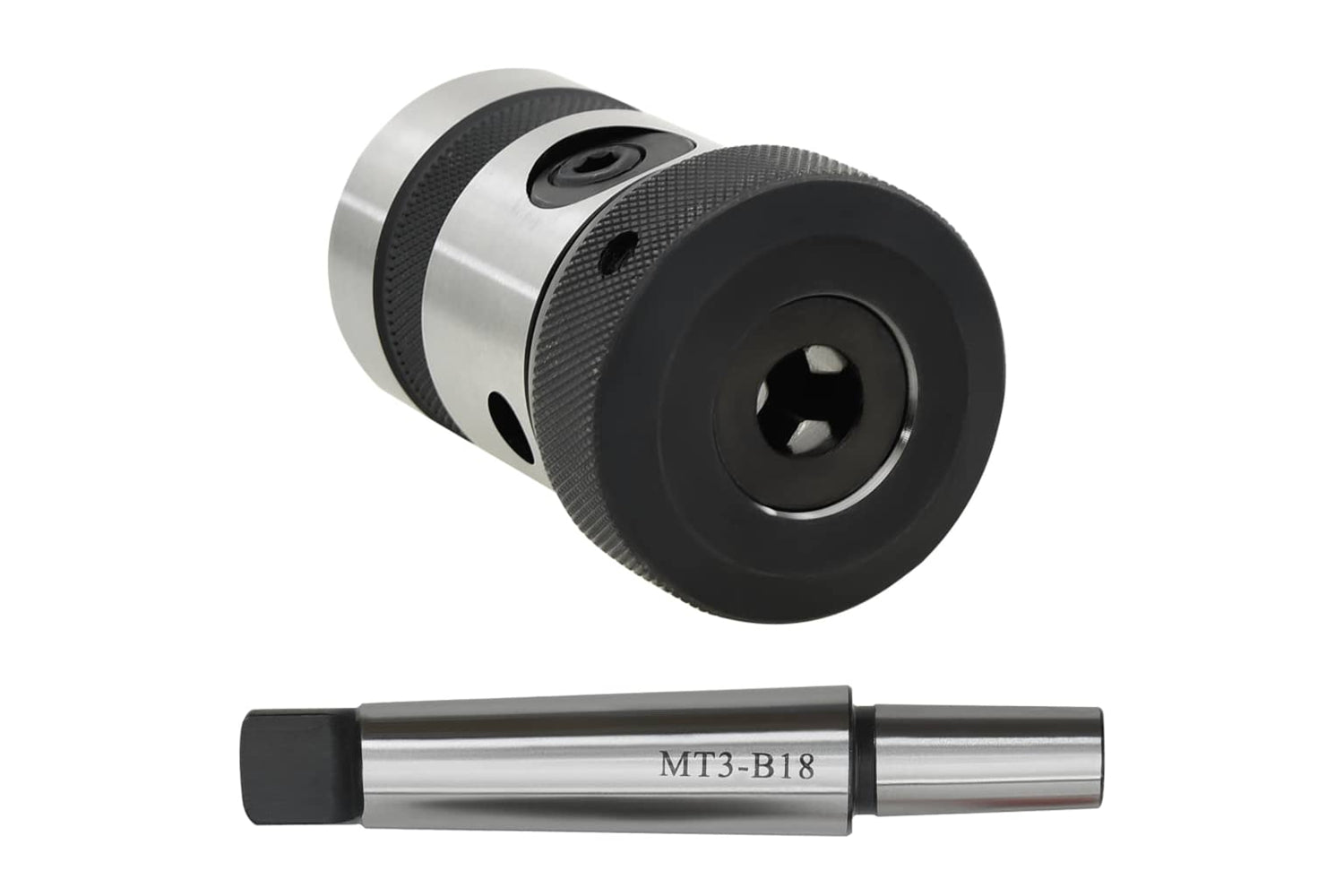 Vidaxl 146686 Tapping Chuck B18 With Mt3 Shank For Internal Thread M3-m16-2