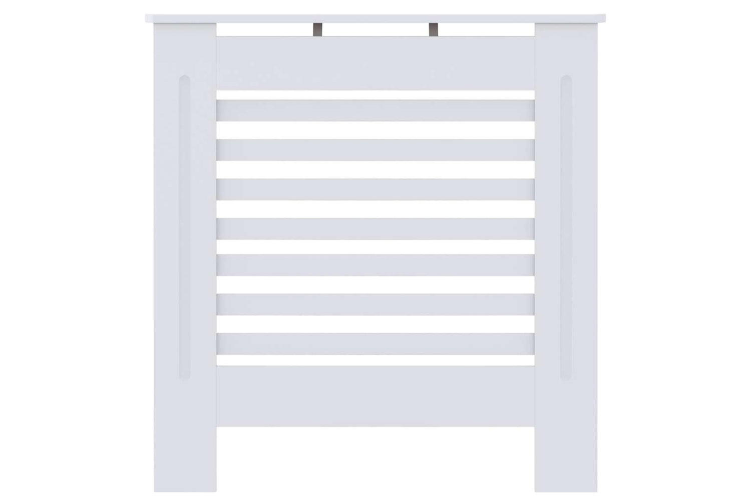 vidaXL Mdf Radiator Cover White 78cm-3