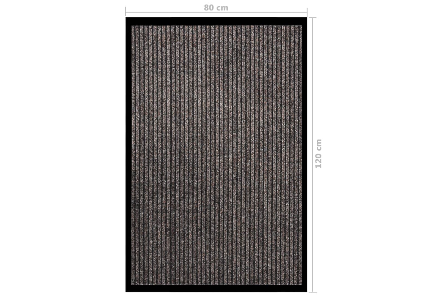 vidaXL 331603 Doormat Striped Beige 80x120cm-6