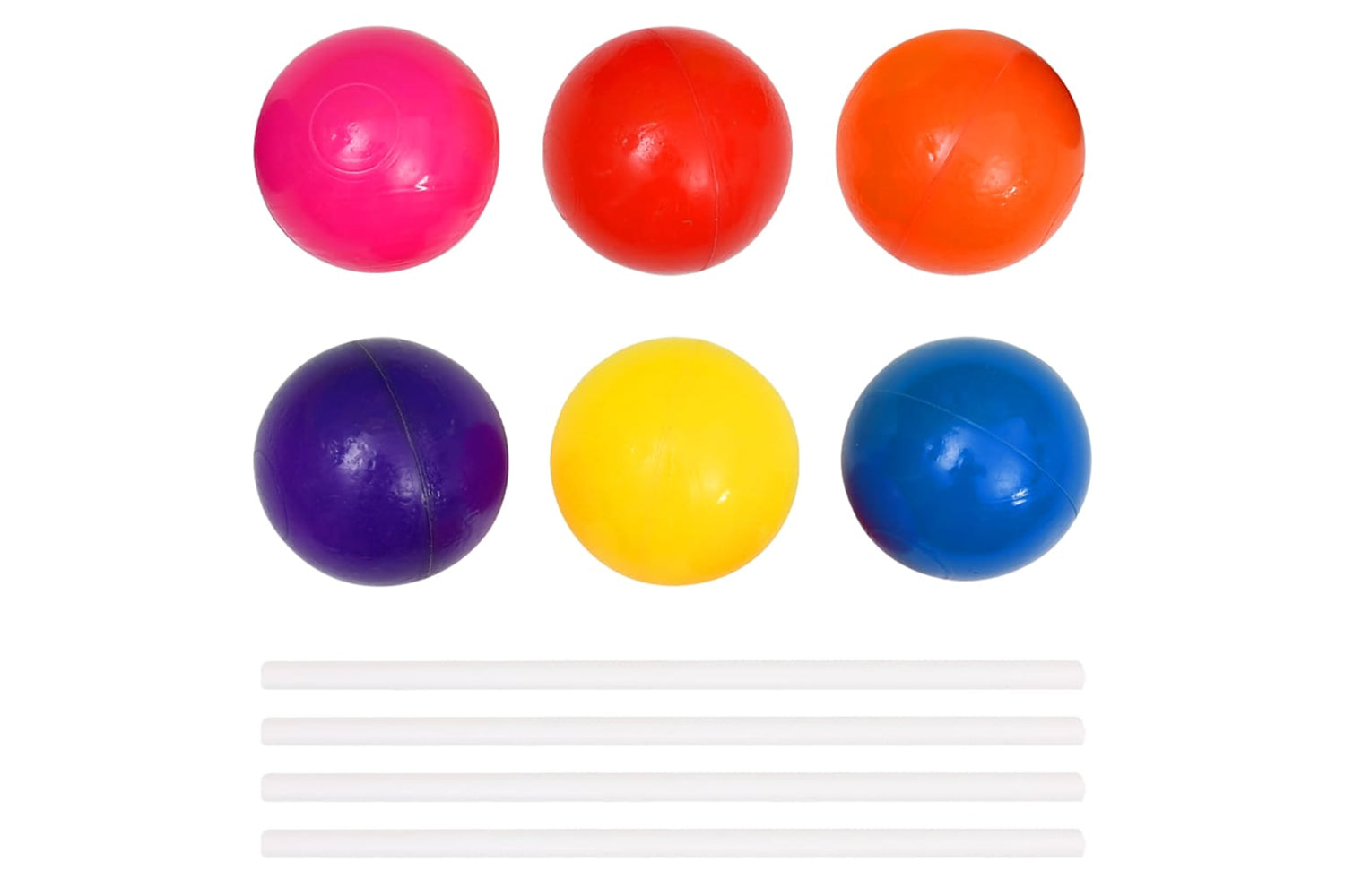 vidaXL 3107718 Ball Pool With 300 Balls For Kids 75x75x32cm-6