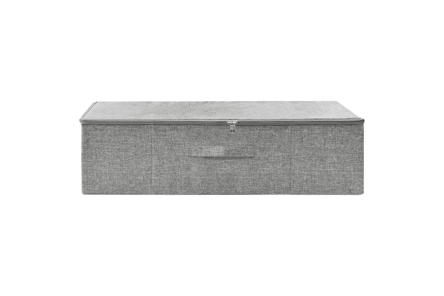 vidaXL 332905 Storage Box Fabric 70x40x18cm Grey-2