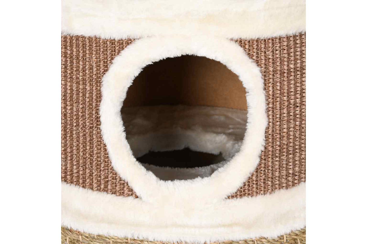 Vidaxl Cat Scratching Barrel 60 Cm Seagrass-6