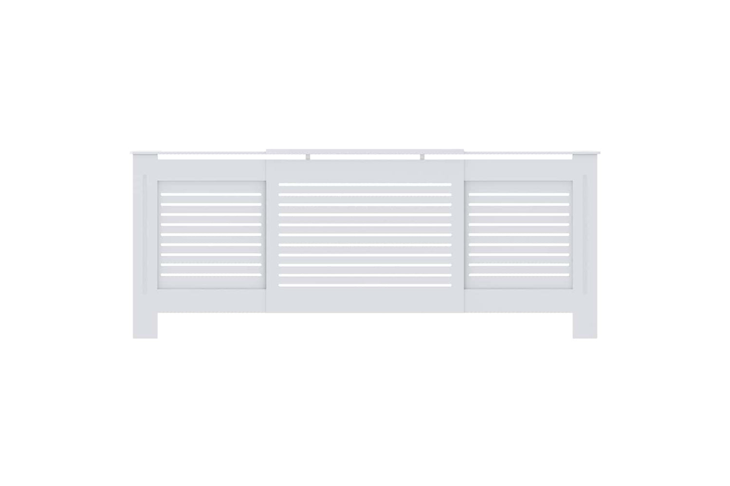 VidaXL MDF Radiator Cover White 205cm-3