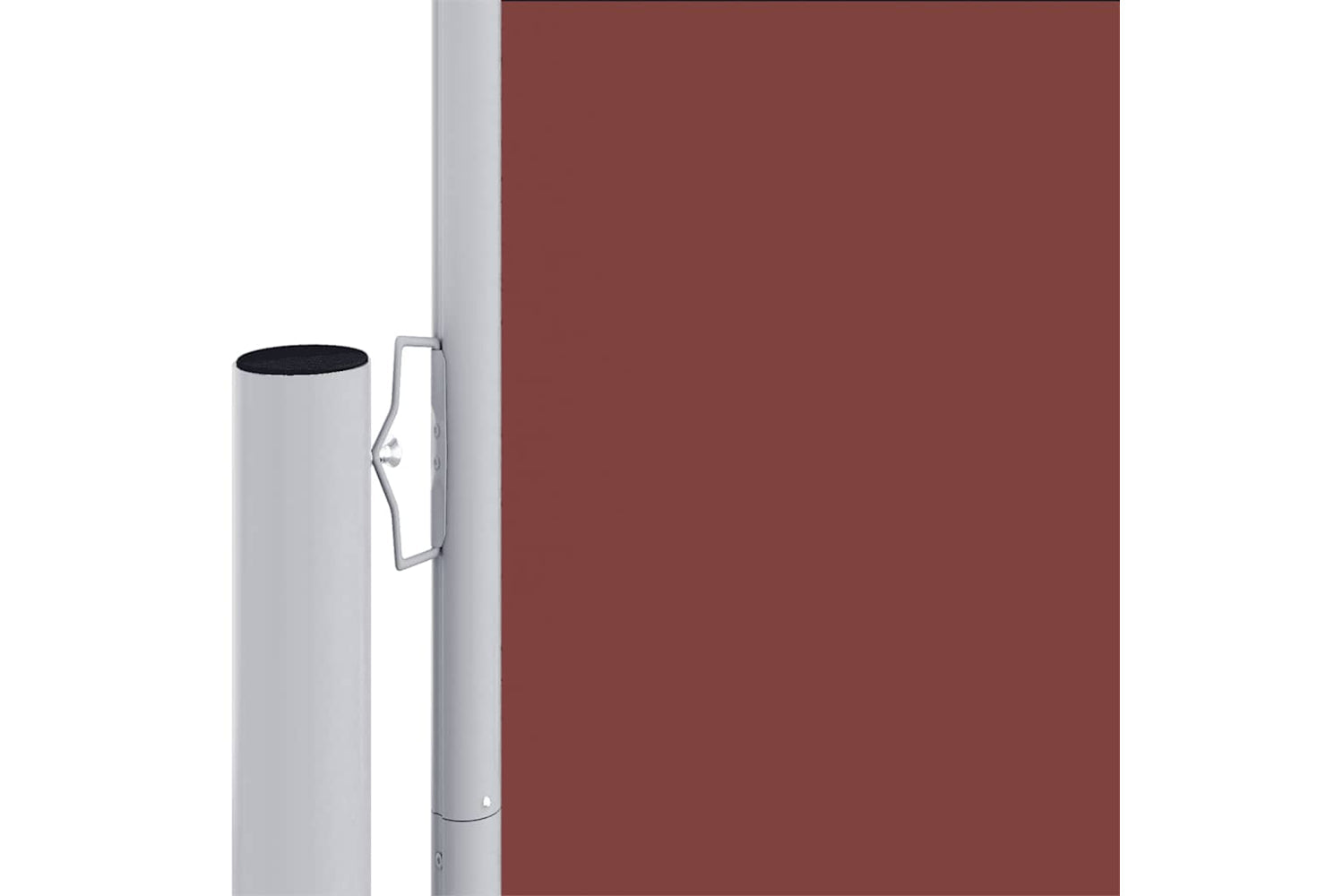 vidaXL 318009 Retractable Side Awning Brown 200x600cm-3