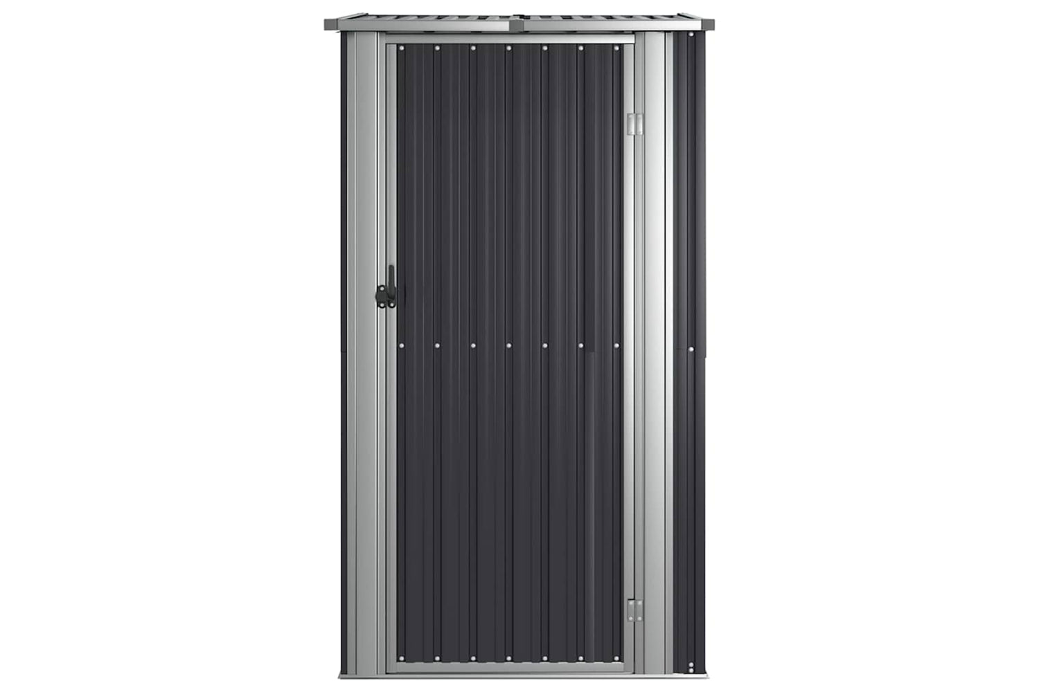 vidaXL 150901 Garden Shed Anthracite 118.5x97x209.5cm Galvanised Steel-3