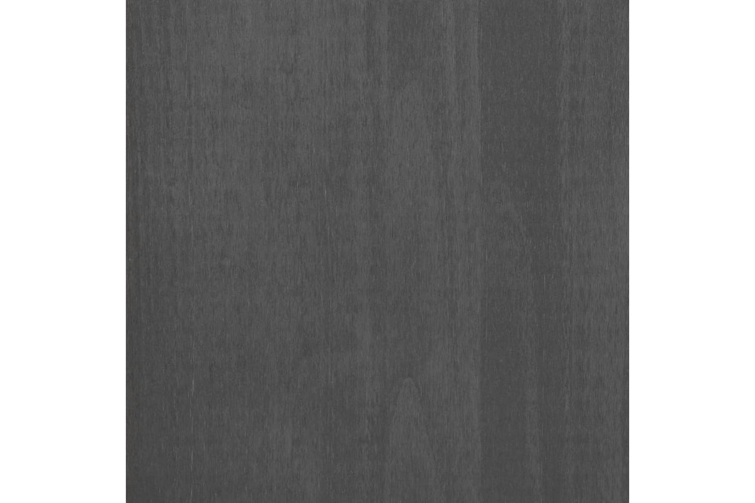 vidaXL Shoe Cabinet Hamar Dark Grey 59.5x35x117cm Solid Wood Pine-7