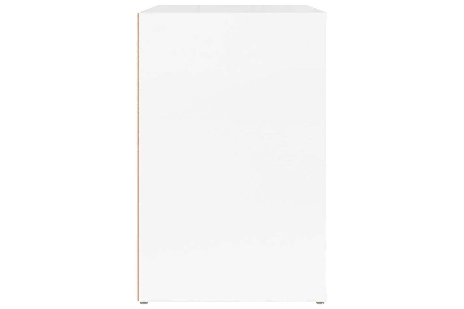 vidaXL 816746 Shoe Cabinet High Gloss White 130x35x54cm Engineered Wood-6