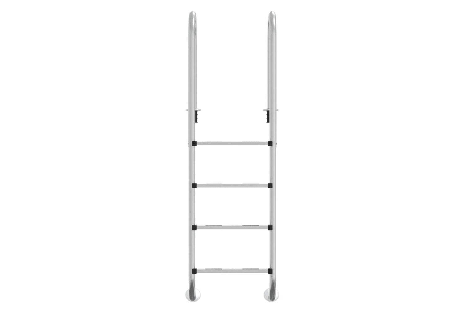 vidaXL 93453 Pool Ladder 54x38x184.5cm 304 Stainless Steel-2