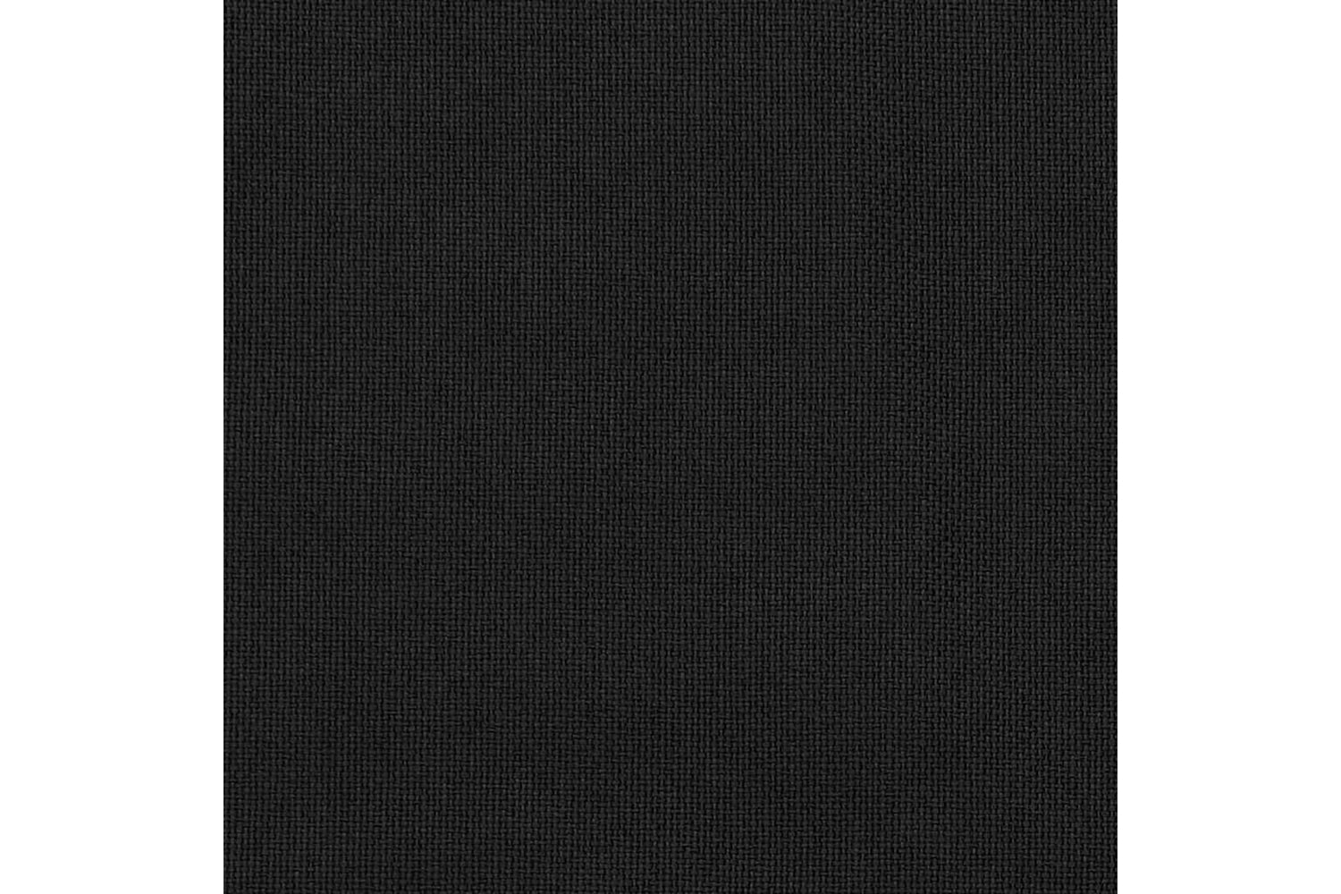 Vidaxl Linen-look Blackout Curtains With Hooks 2 Pcs Black 140x245 Cm-3