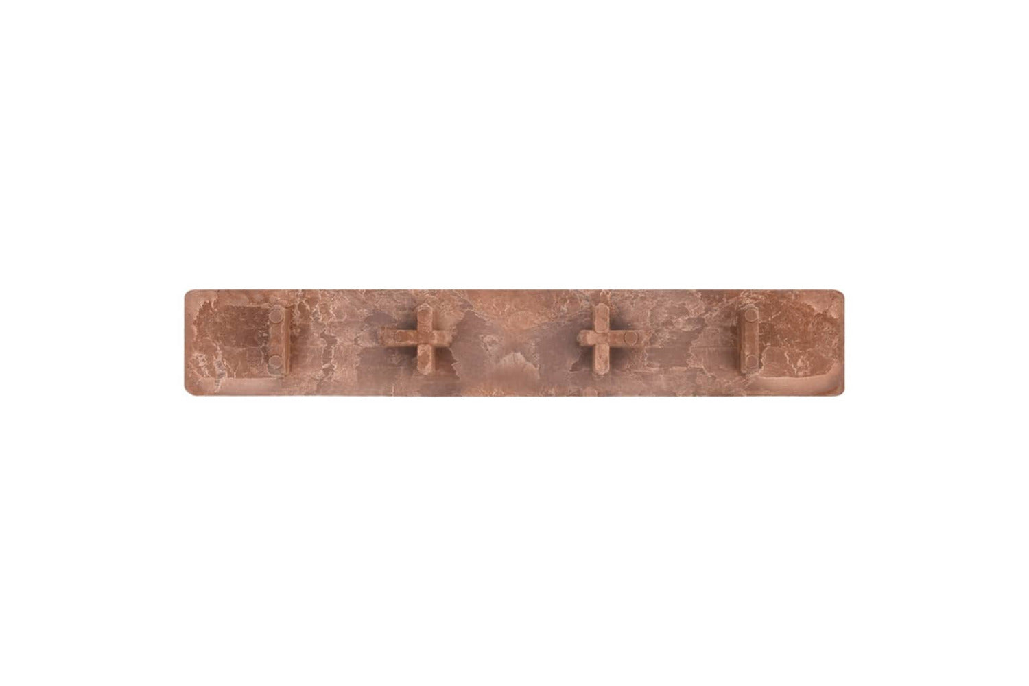 Vidaxl 149002 Decking End Caps 10 Pcs Brown Plastic-2