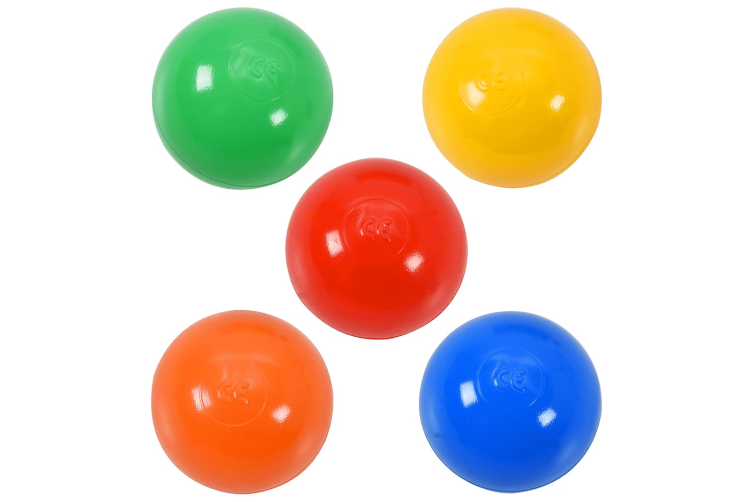 vidaXL 3107718 Ball Pool With 300 Balls For Kids 75x75x32cm-5