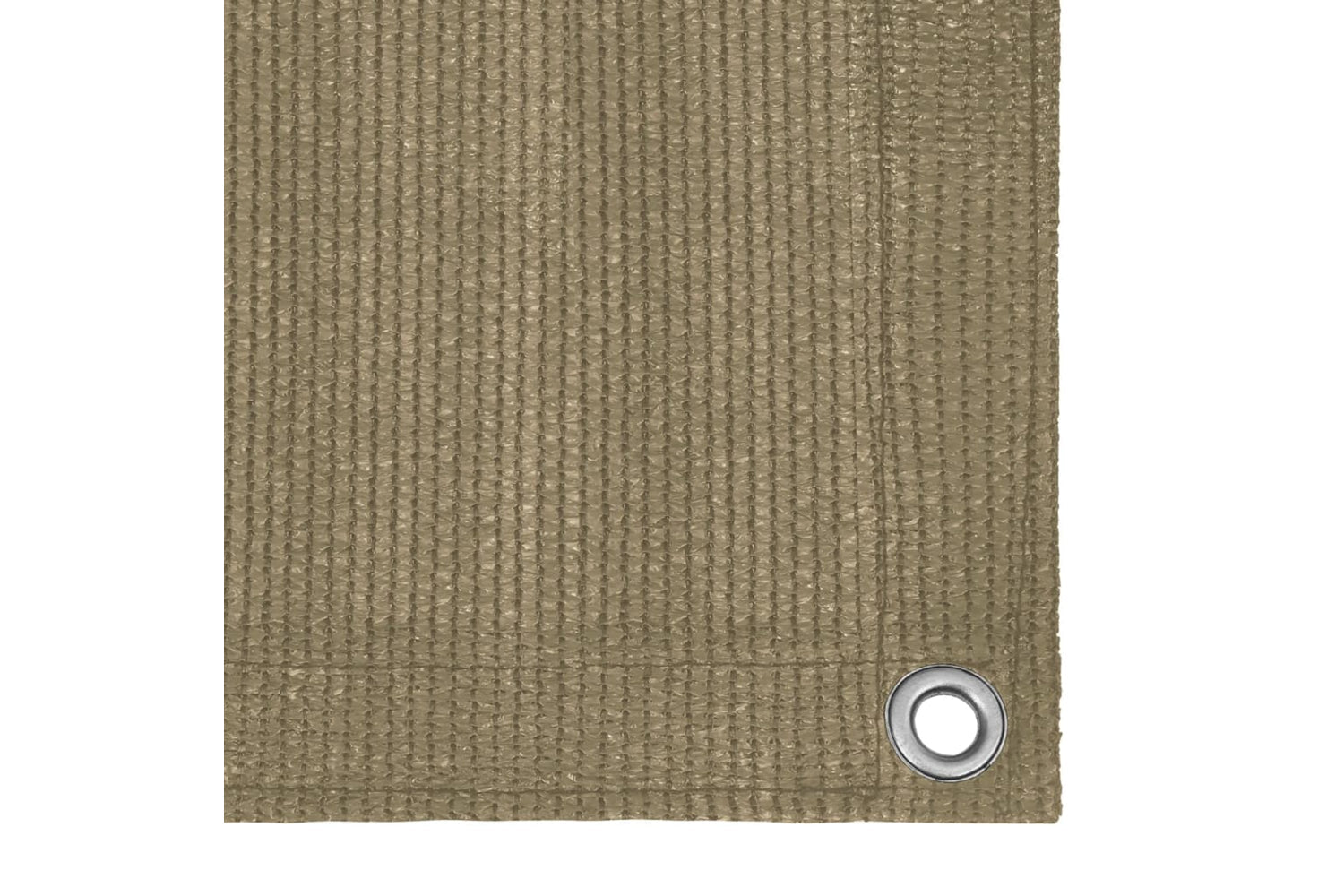 vidaXL 310966 Balcony Screen Taupe 120x500cm Hdpe-3