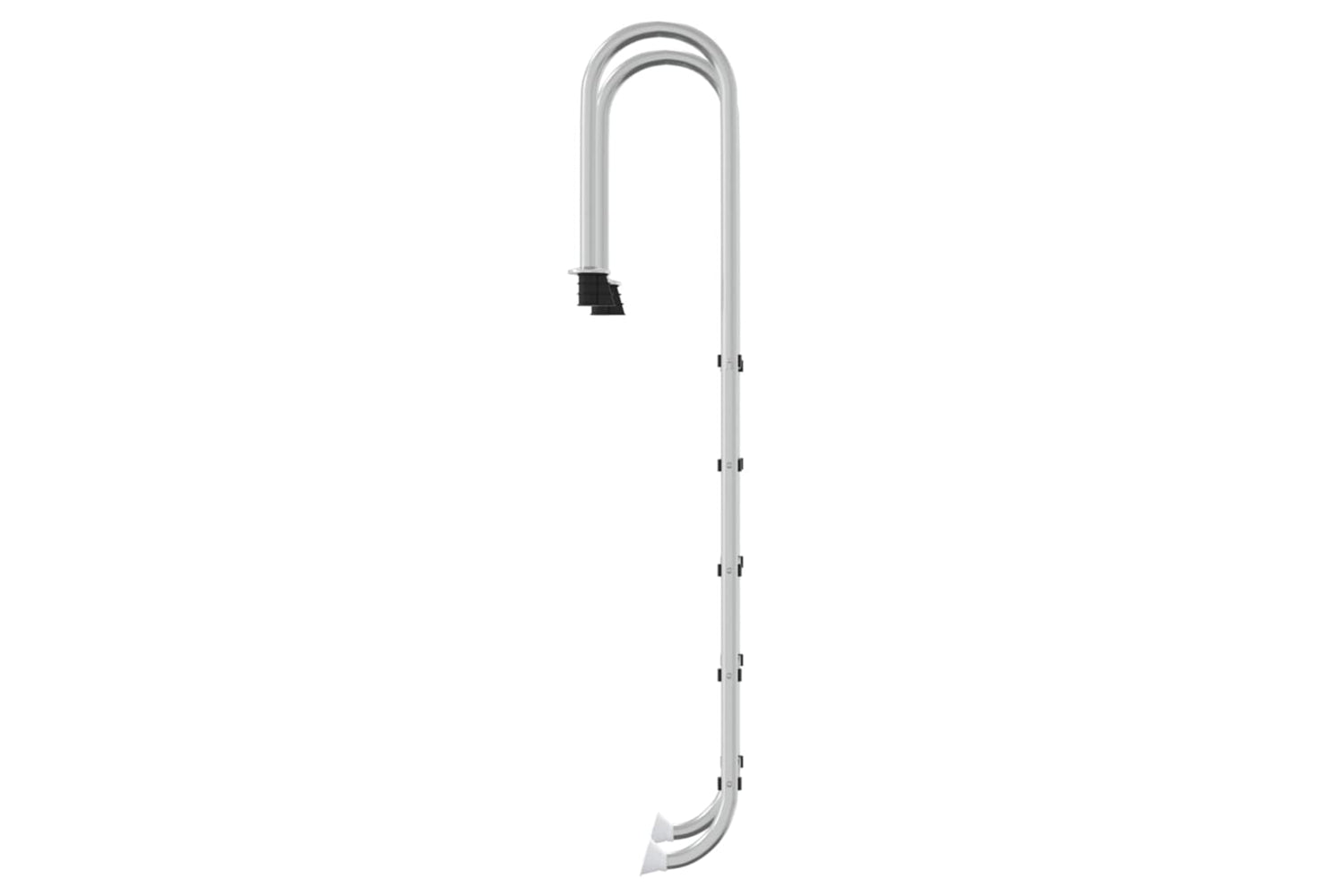 vidaXL 93454 Pool Ladder 54x38x211cm 304 Stainless Steel-3