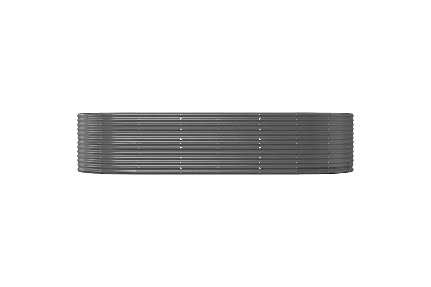 vidaXL 319101 Garden Raised Bed Anthracite 291x140x68cm Powder-coated Steel-2