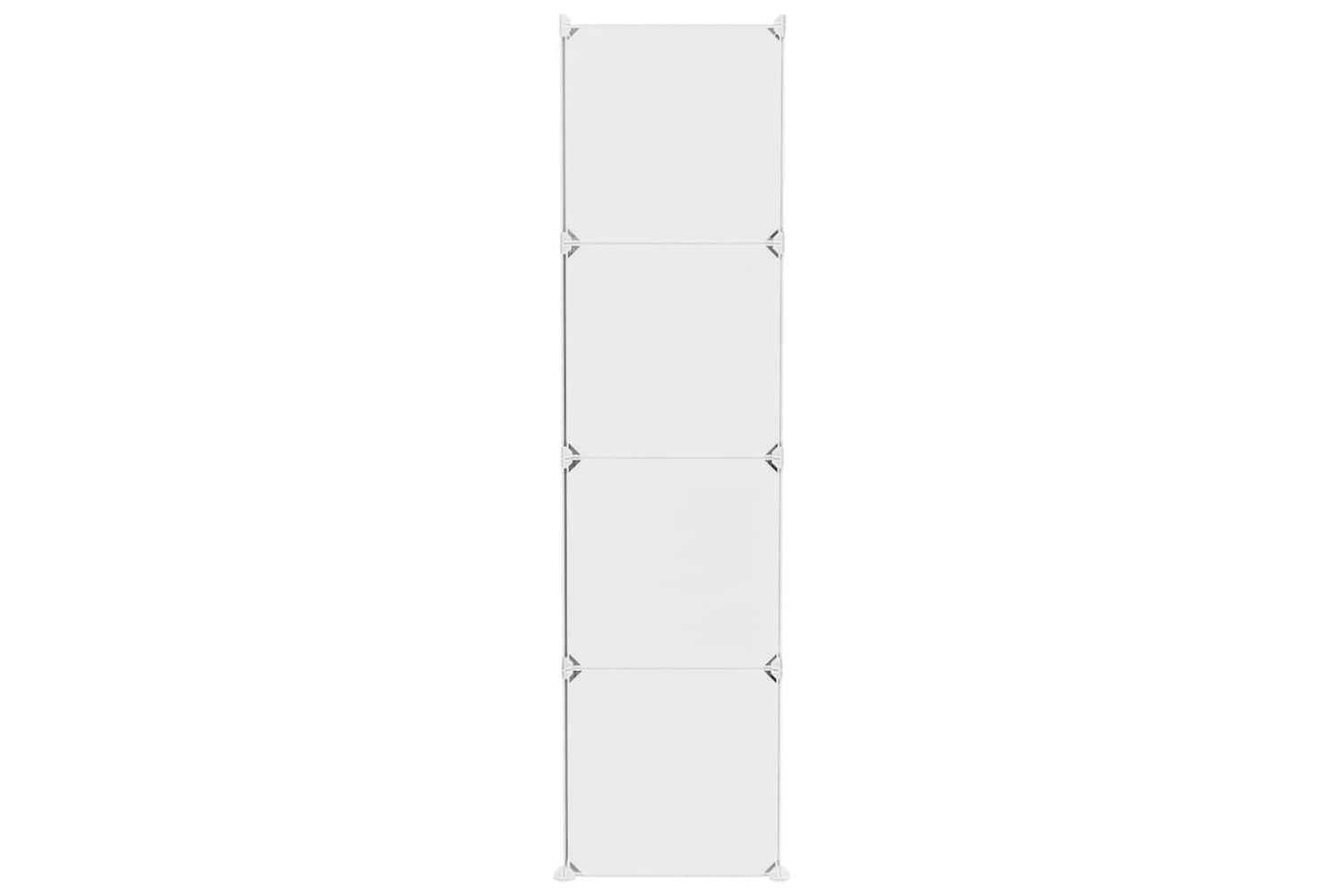 Vidaxl 340577 Cube Storage Cabinet For Kids With 10 Cubes White Pp-3
