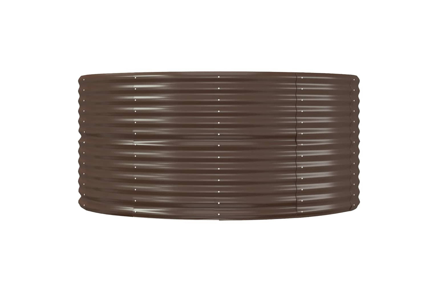 vidaXL 319100 Garden Raised Bed Brown 291x140x68cm Powder-coated Steel-3
