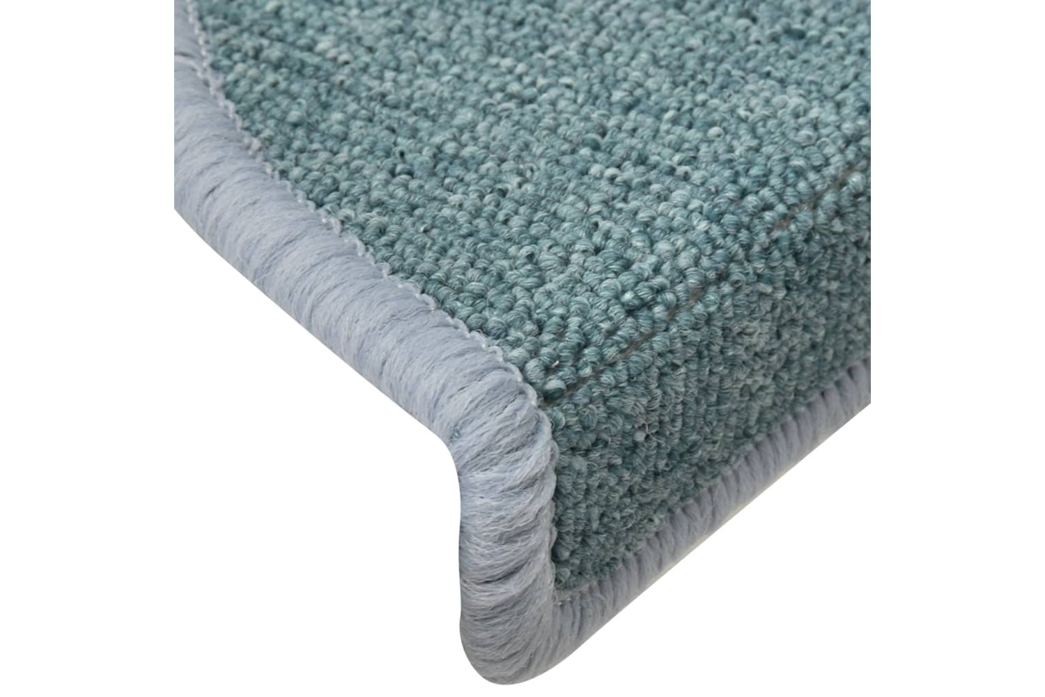 vidaXL 322362 Carpet Stair Treads 15 Pcs Blue 56x17x3cm-6
