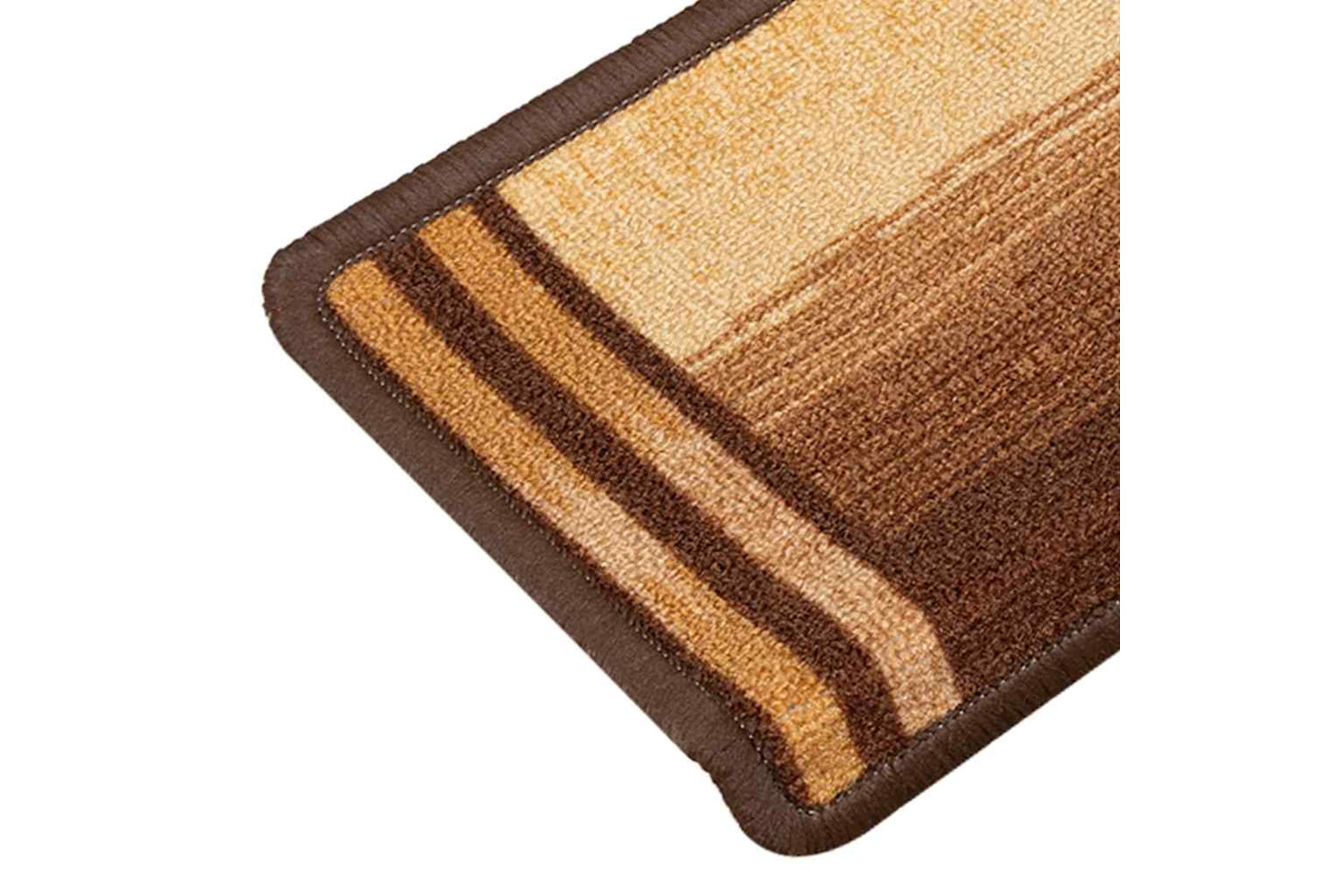 vidaXL 326209 Stair Mats Self-adhesive 15 Pcs 65x21x4cm Brown-6