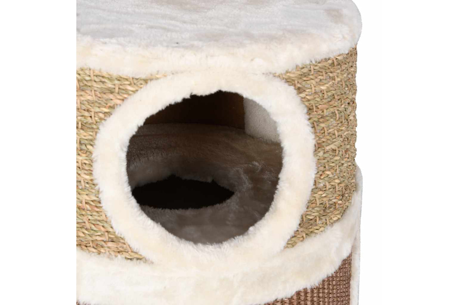 Vidaxl Cat Scratching Barrel 60 Cm Seagrass-5