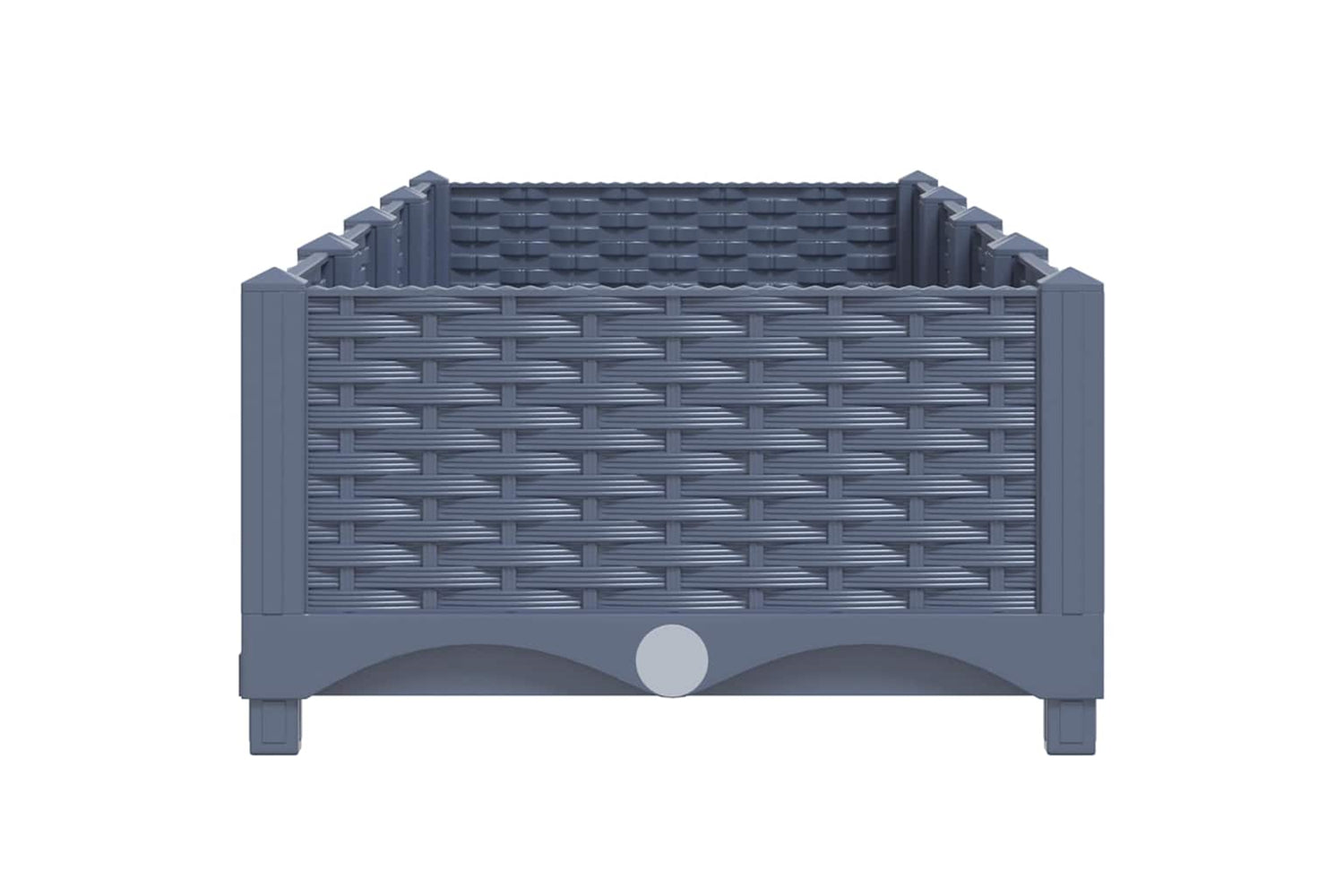 vidaXL Raised Bed 160x40x23cm Polypropylene-3