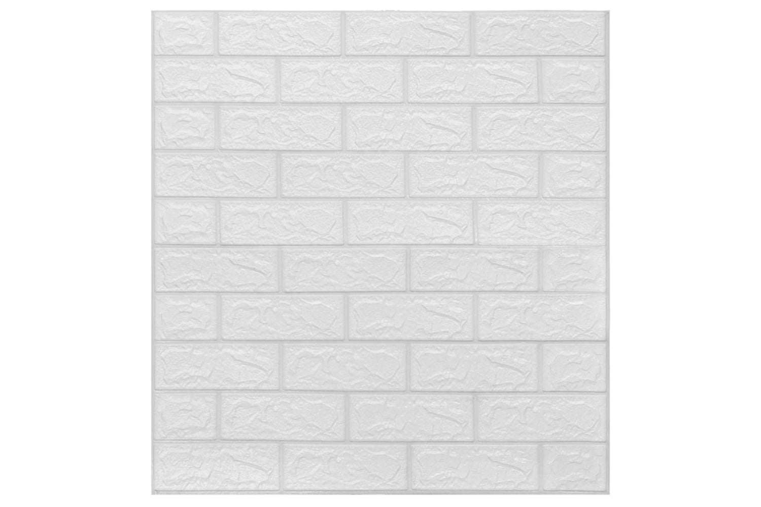 Vidaxl 150718 3d Wallpaper Bricks Self-adhesive 10 Pcs White-2