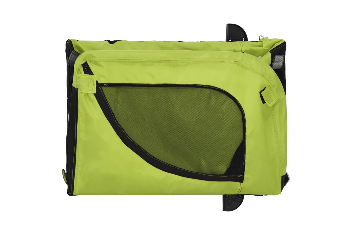Vidaxl 93997 Pet Bike Trailer Green And Black Oxford Fabric And Iron-7