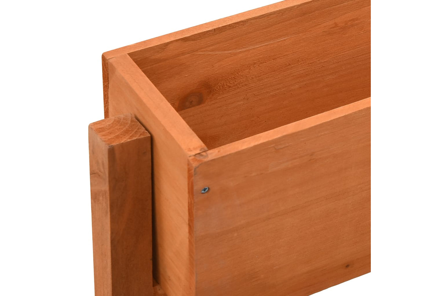 vidaXL 314840 Garden Folding Planter Orange 60x14x75cm Solid Firwood-4